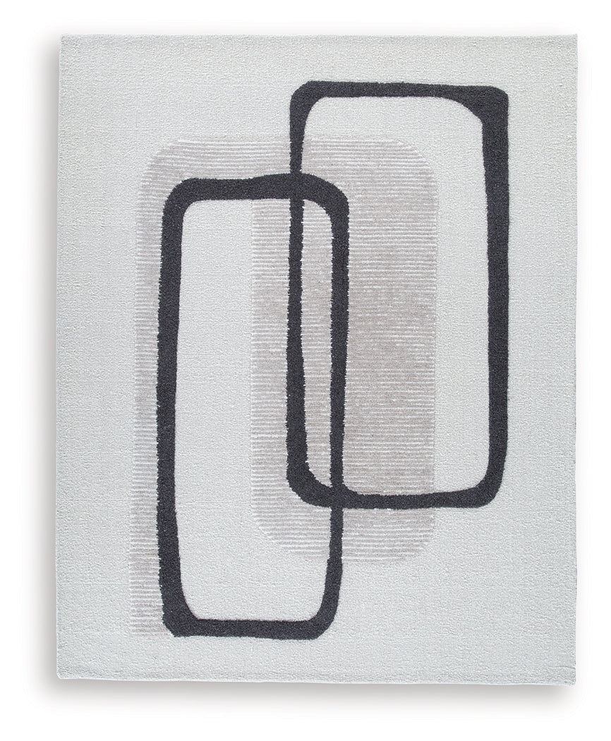 Davismour Ivory/Taupe/Charcoal Large Rug