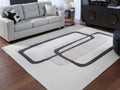 Davismour Ivory/Taupe/Charcoal Large Rug
