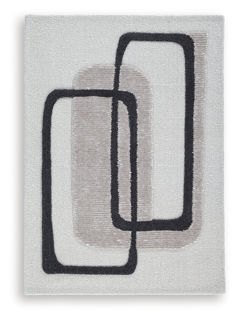 Davismour Ivory/Taupe/Charcoal Medium Rug