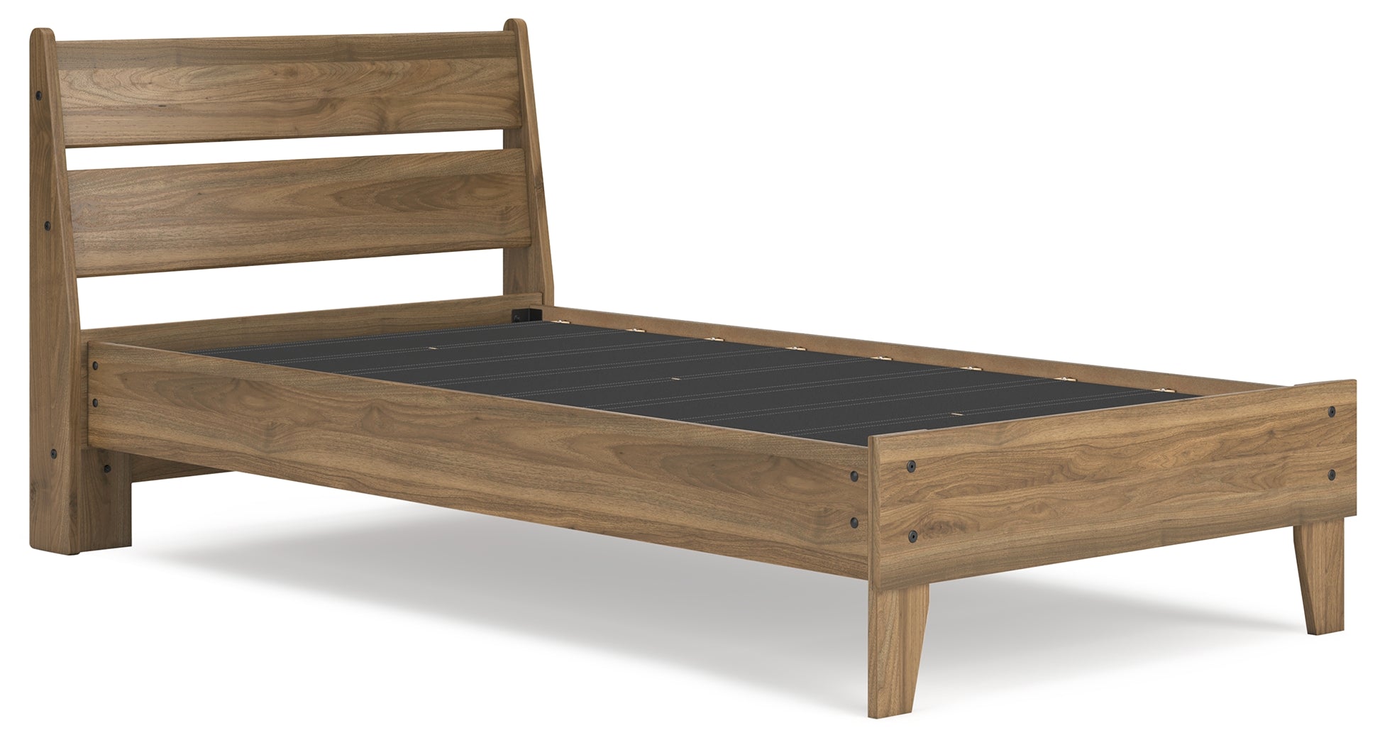 Deanlow Honey Twin Platform Panel Youth Bed