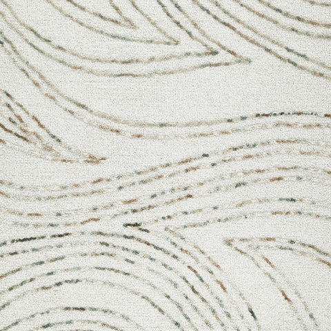 Deenbury Ivory/Green/Brown Medium Rug