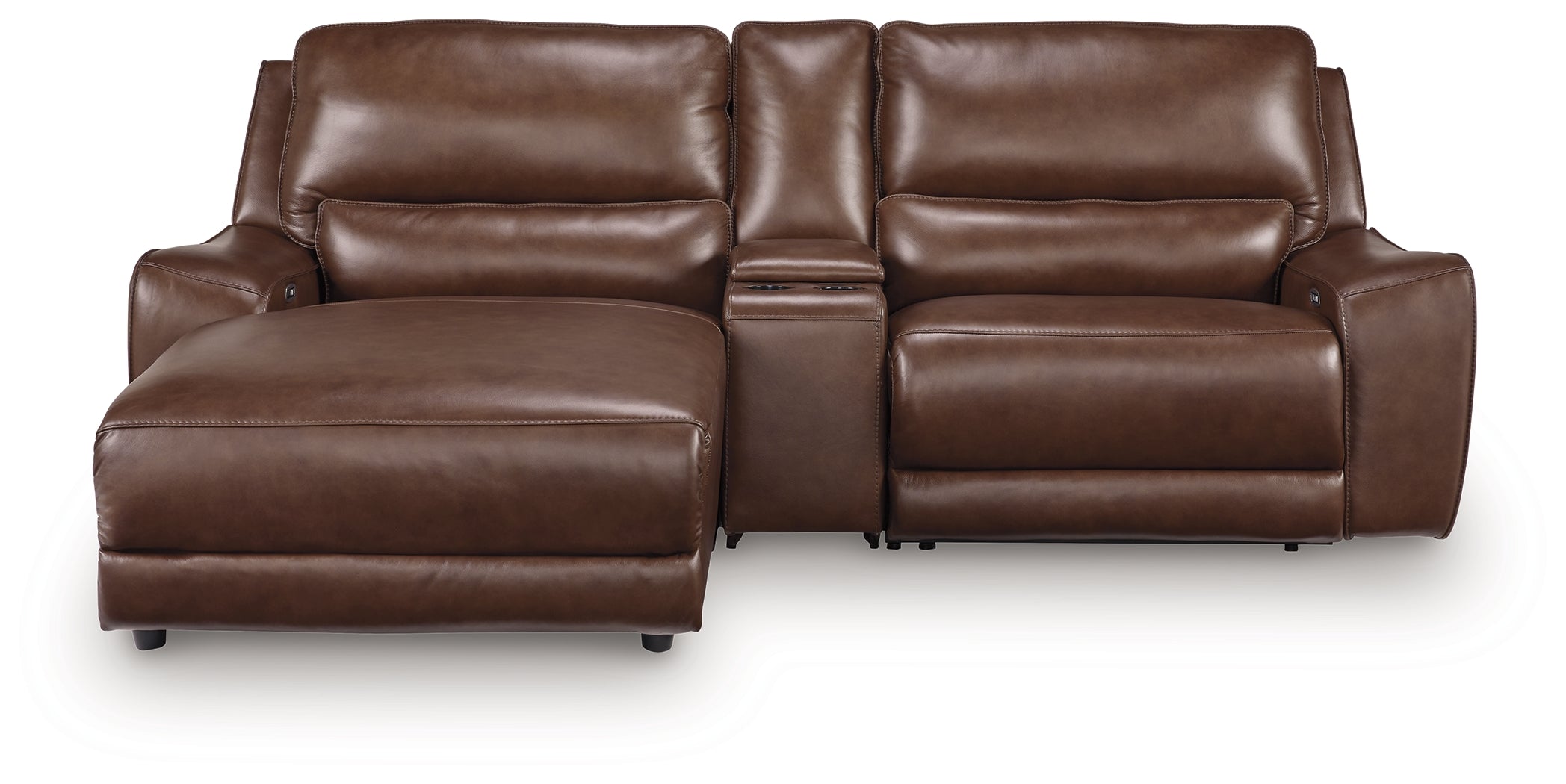 DeepWakes Canyon 3-Piece Power Reclining Sectional with Left Chaise