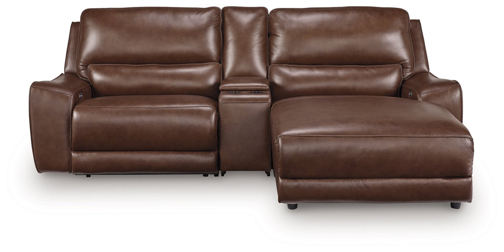 DeepWakes Canyon 3-Piece Power Reclining Sectional with Right Chaise