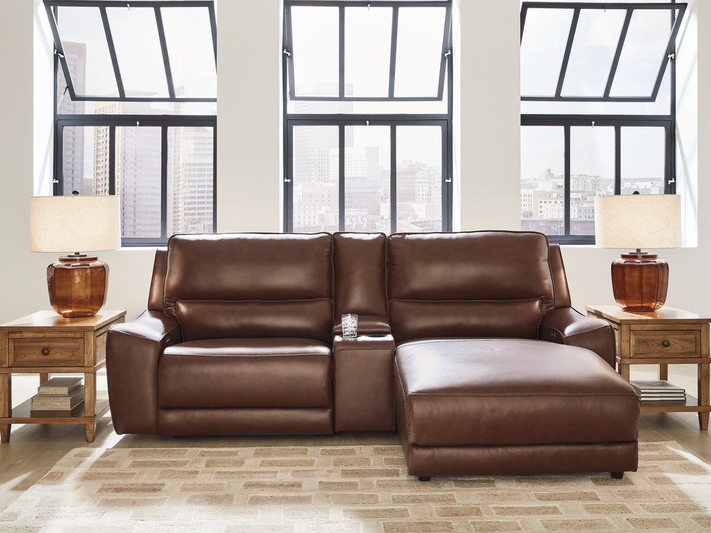 DeepWakes Canyon 3-Piece Power Reclining Sectional with Right Chaise