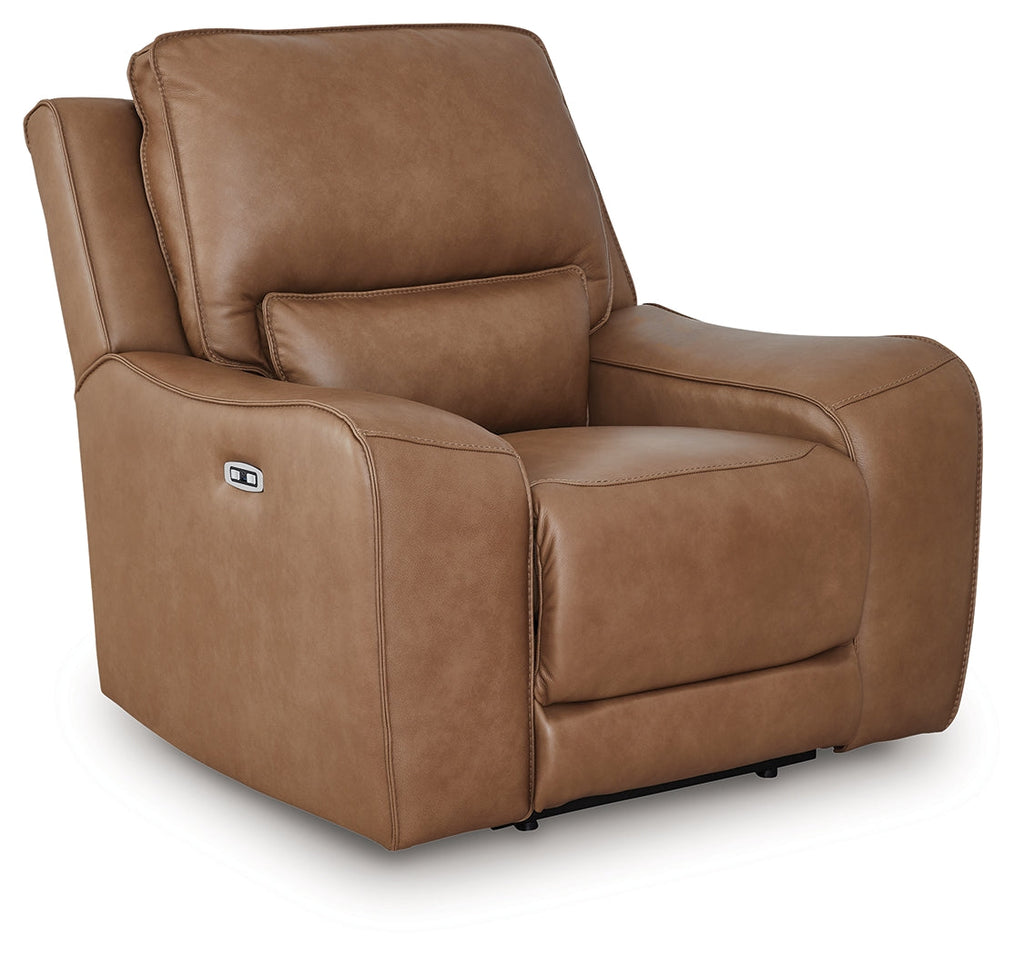DeepWakes Caramel Power Recliner/ADJ Headrest