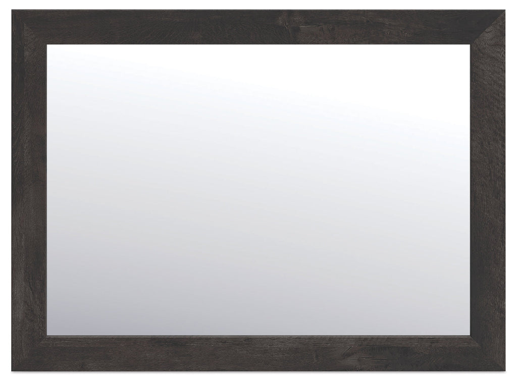 Delmorta Dark Gray Bedroom Mirror