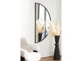 Denlow Black Accent Mirror