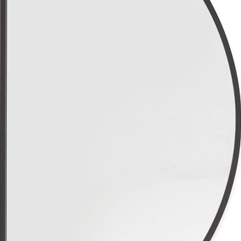 Denlow Black Accent Mirror