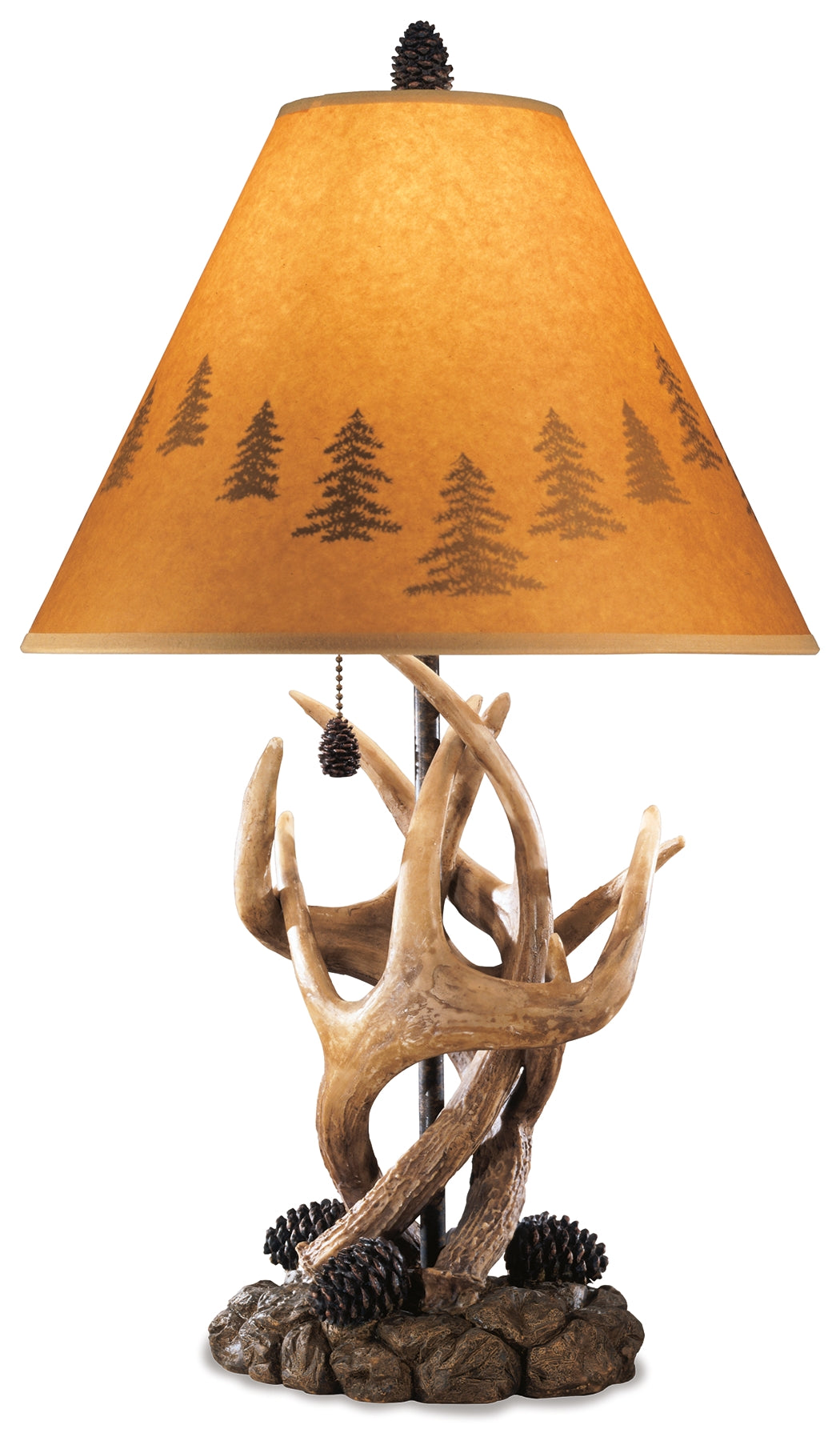 Derek Brown Rustic Table Lamp (Set of 2)