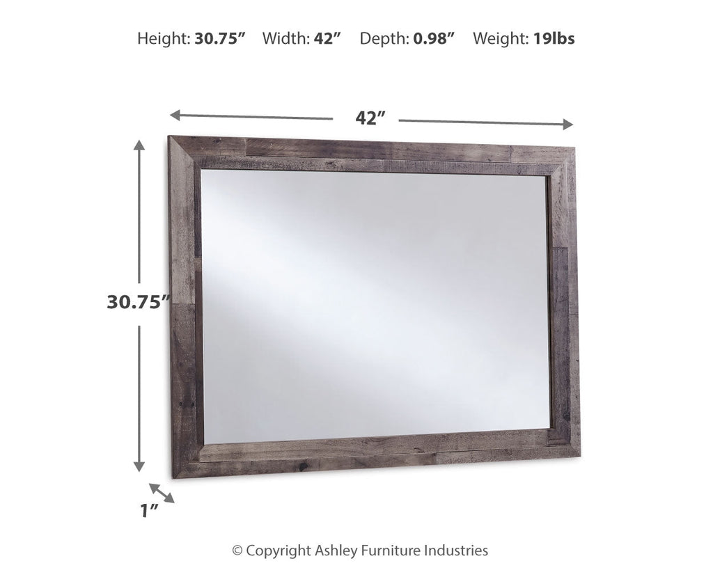 Derekson Multi Gray Mirror