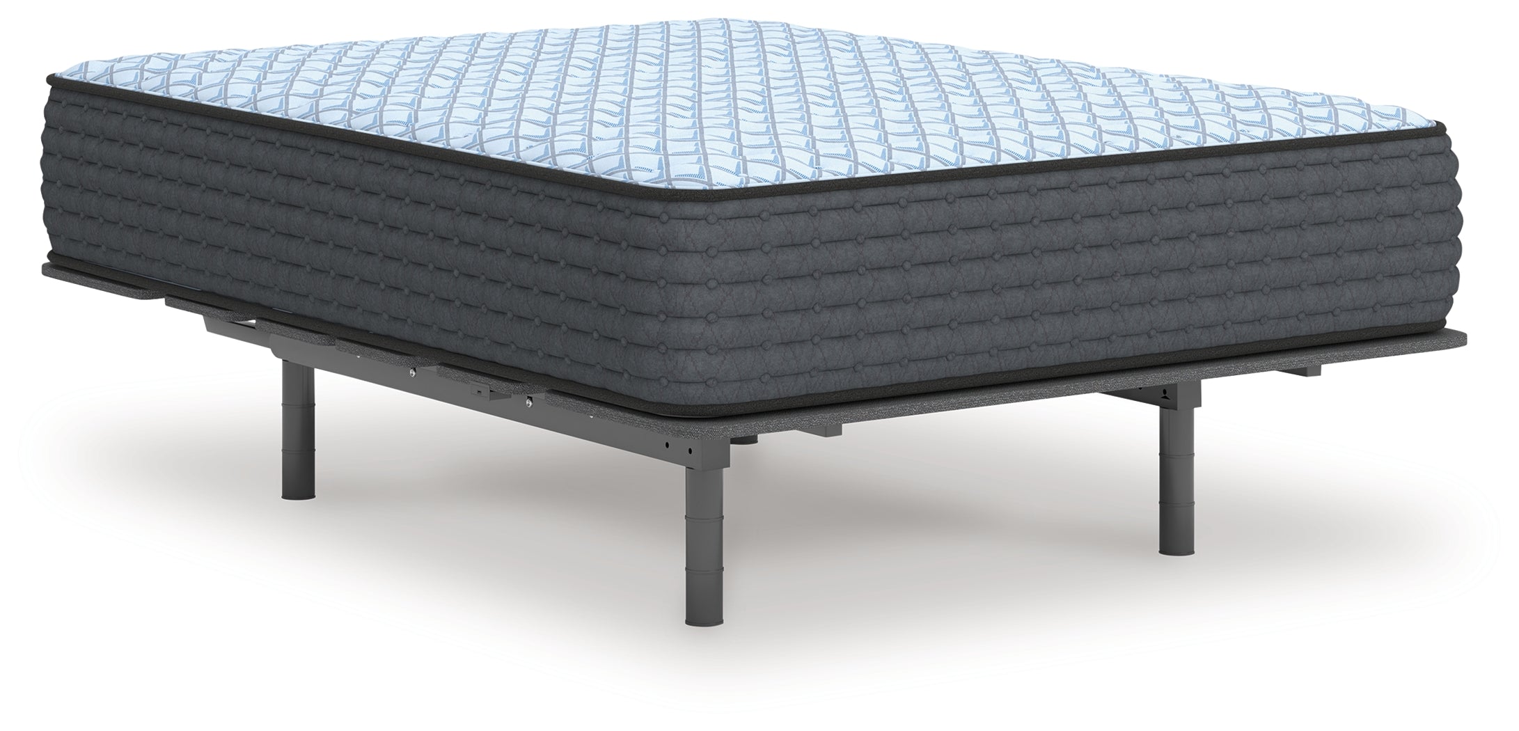 Destin Cove Firm Blue Hybrid Queen Mattress