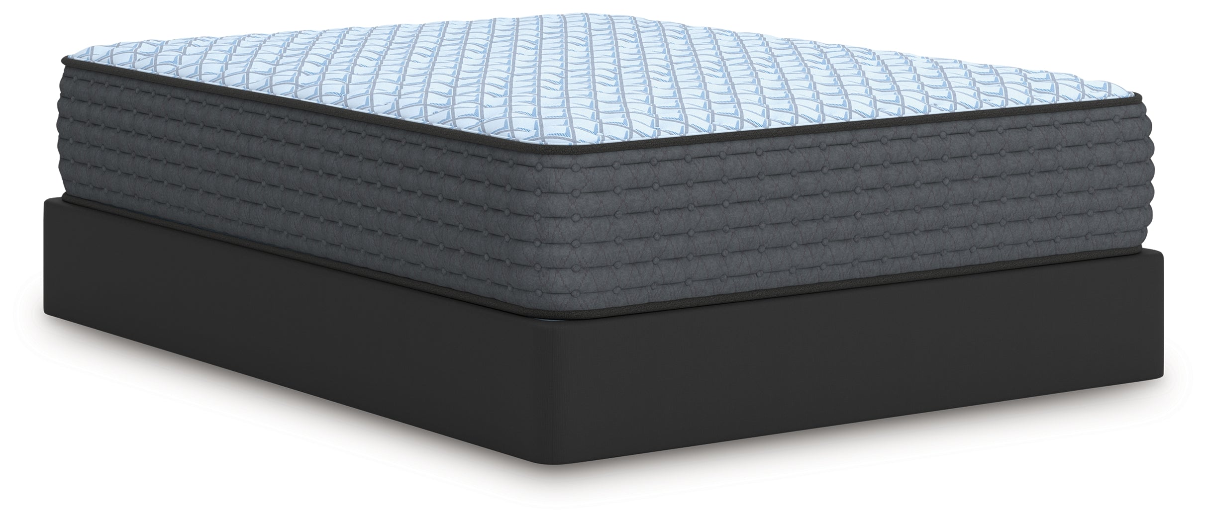 Destin Cove Firm Blue Hybrid Queen Mattress