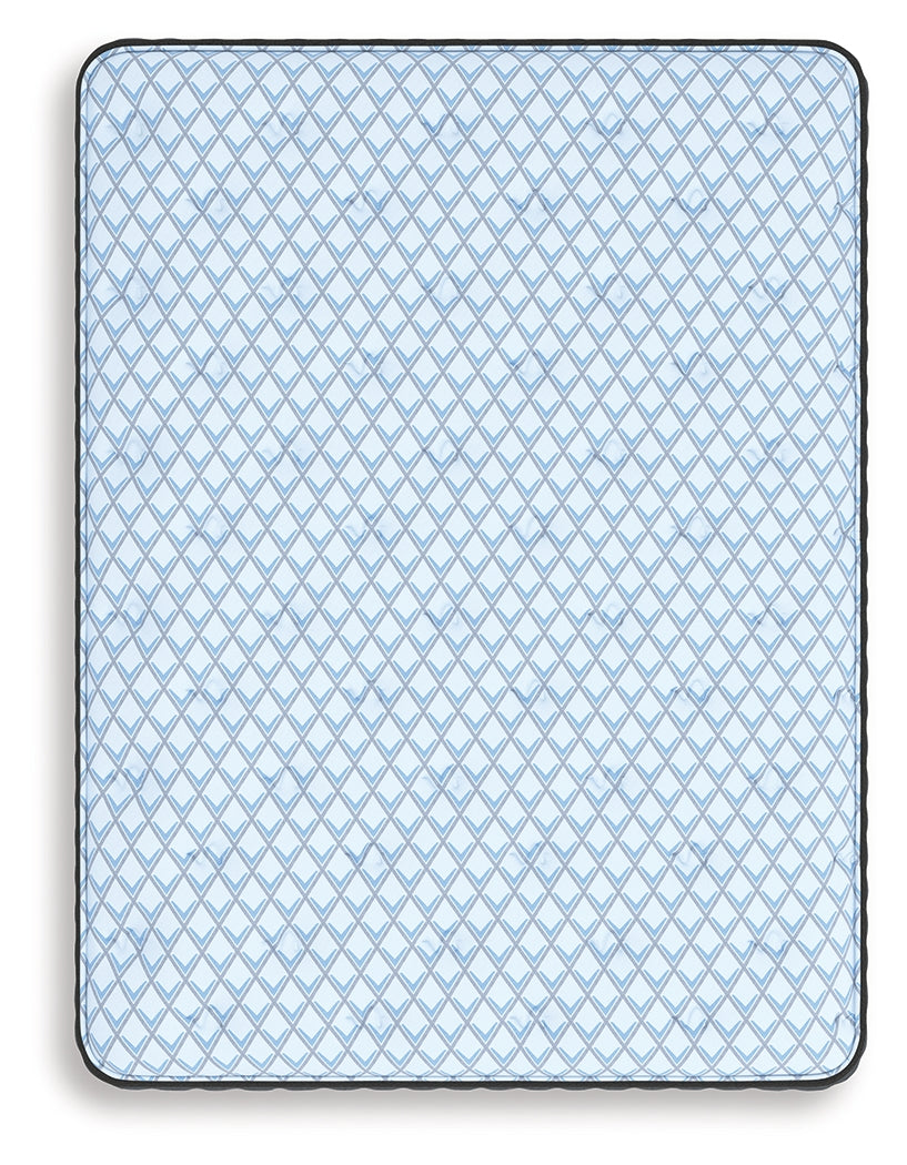 Destin Cove Plush Blue Hybrid Full Mattress