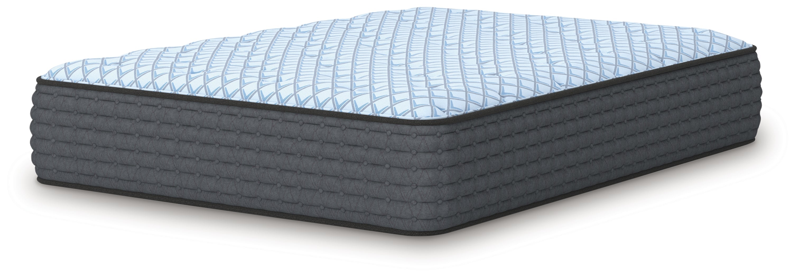 Destin Cove Plush Blue Hybrid Twin Mattress