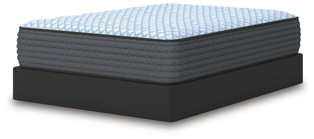 Destin Cove Plush Blue Hybrid Twin Mattress
