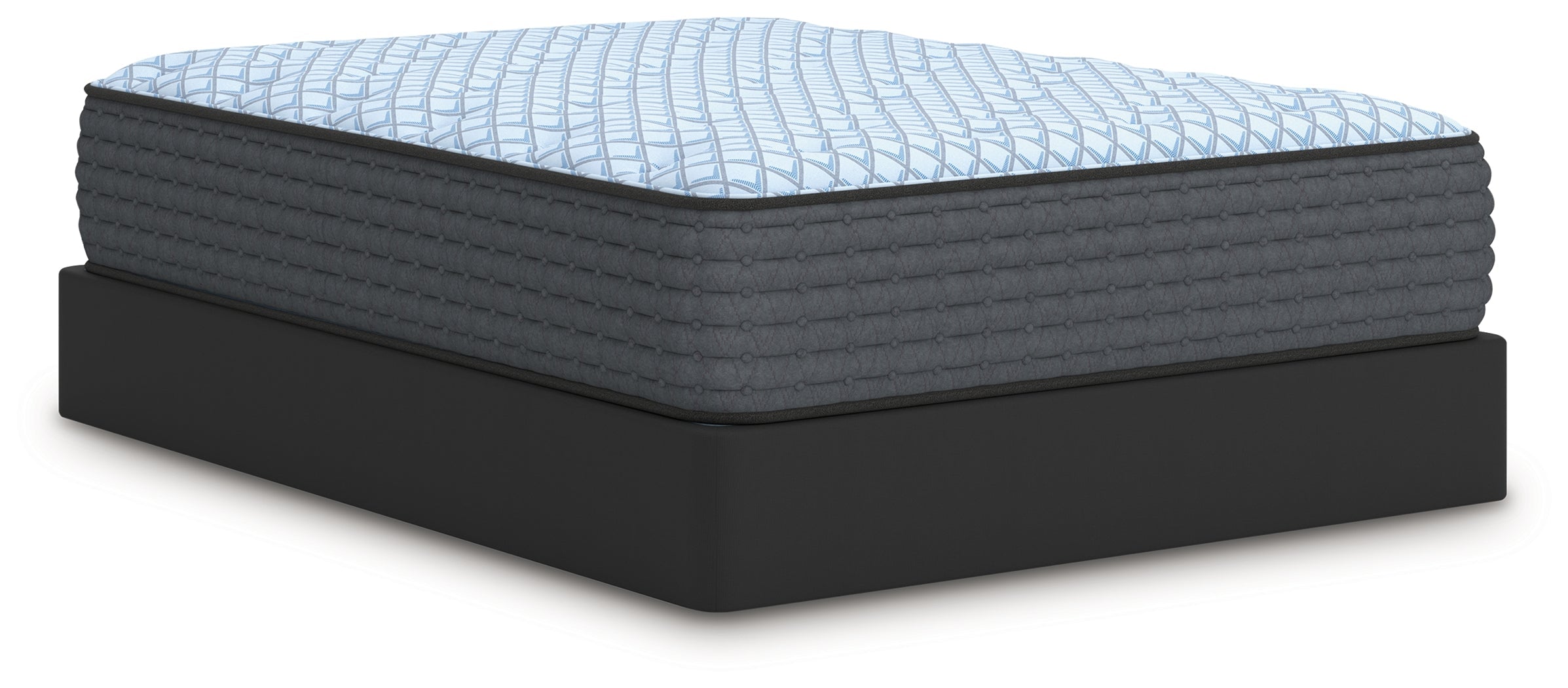 Destin Cove Plush Blue Hybrid Twin Mattress