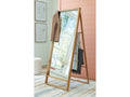 Devford Brown Floor Mirror