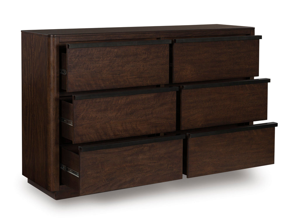 Dilenno Dark Brown Dresser