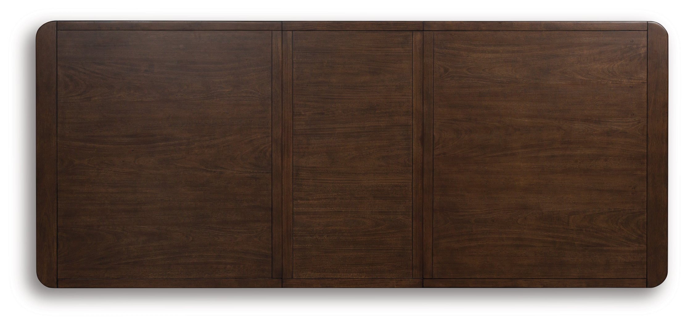 Dilenno Dark Brown Extension Dining Table and 6 Chairs