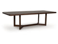 Dilenno Dark Brown RECT Dining Room EXT Table