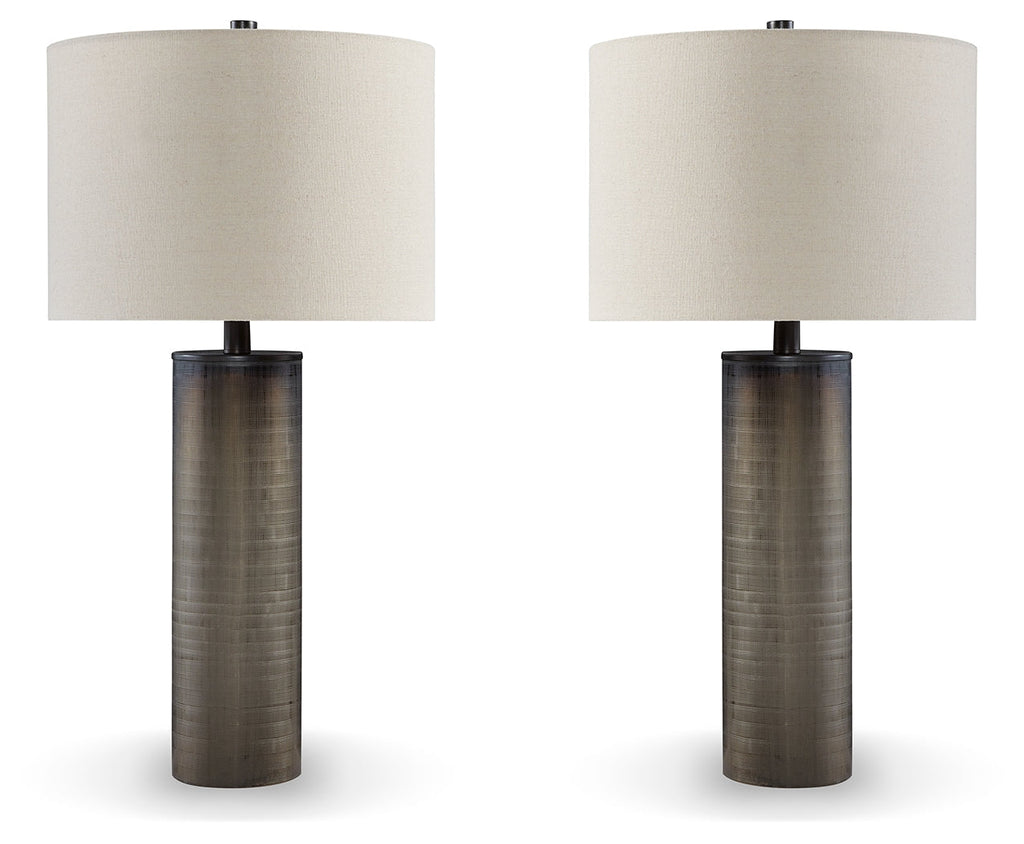 Dingerly Brown Table Lamp (Set of 2)