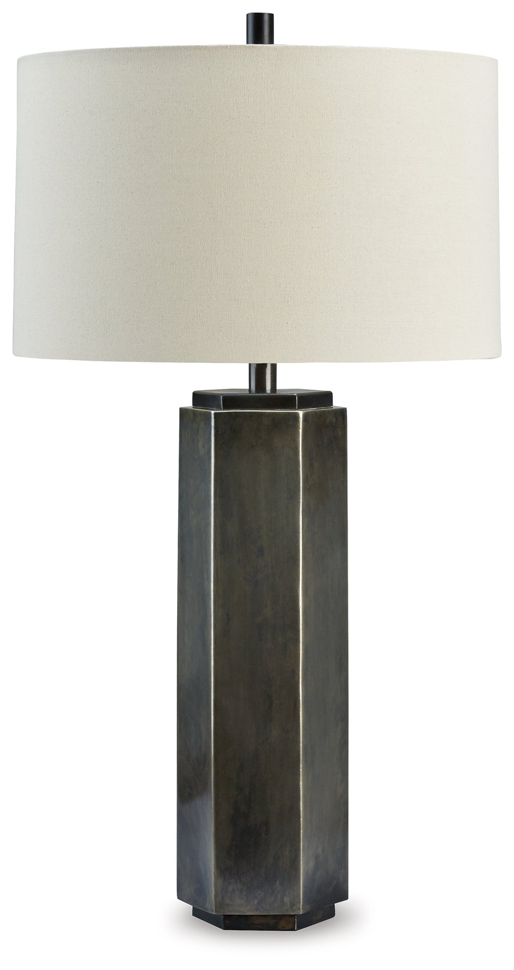 Dirkton Antique Pewter Table Lamp (Set of 2)