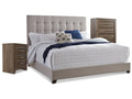 Dolante Queen Upholstered Bedroom Set, Beige