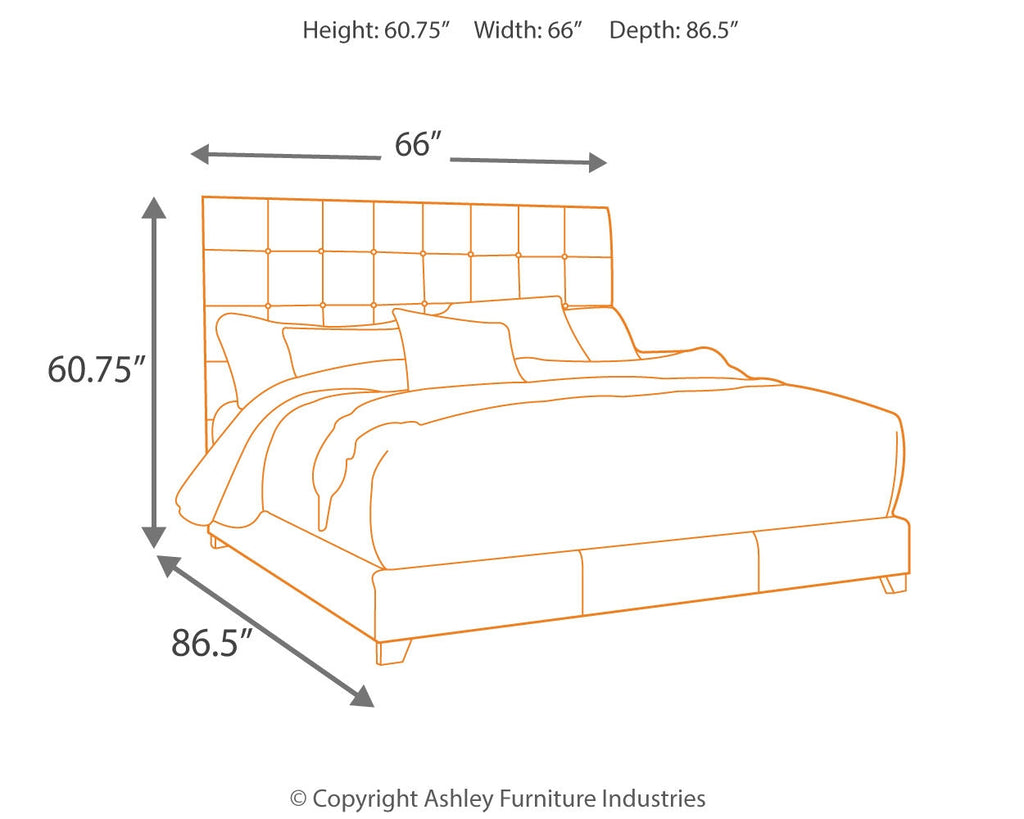 Dolante Queen Upholstered Bedroom Set, Beige