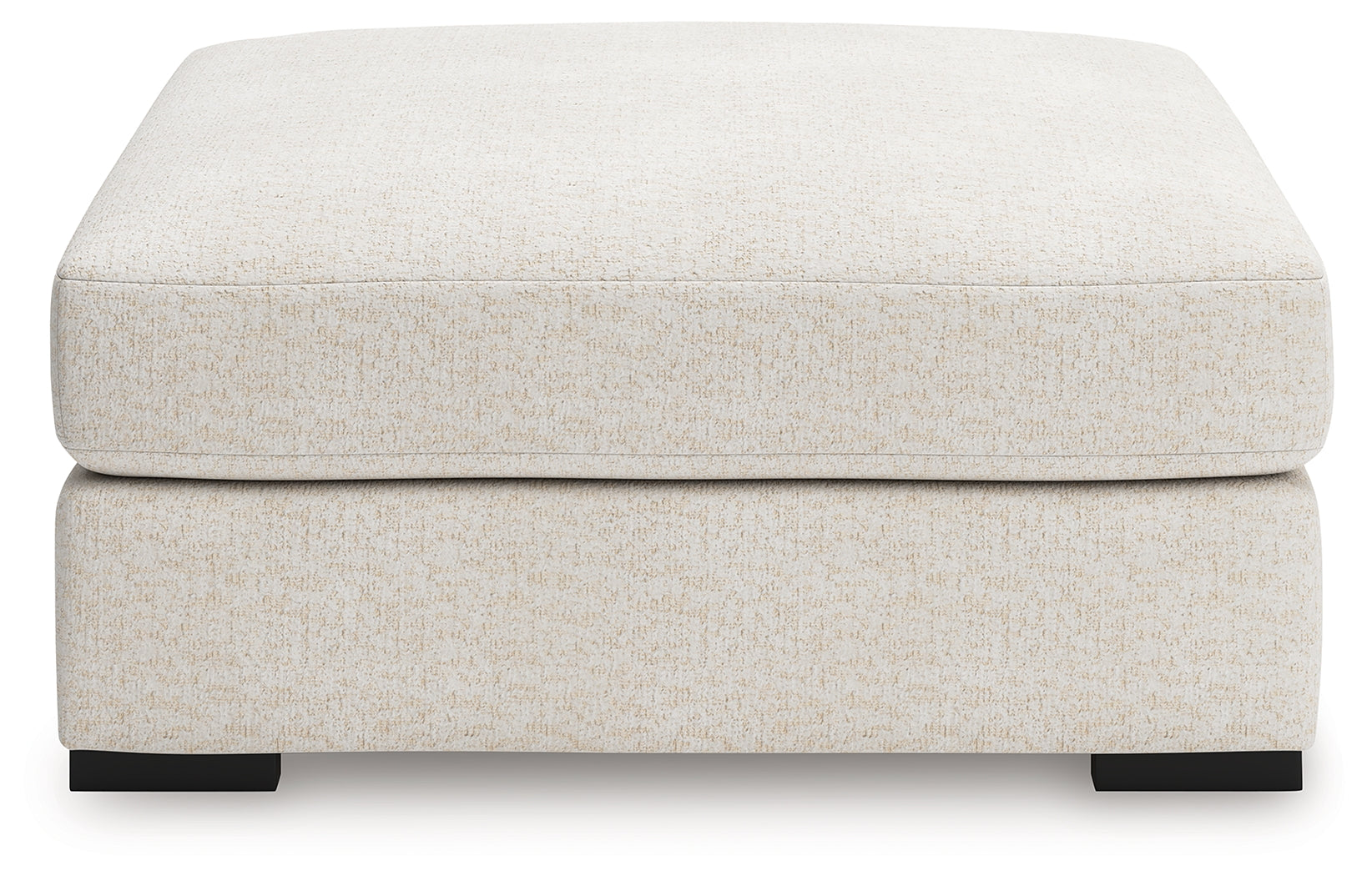 Donelson Creek Vanilla 5-Piece Sectional and 2 Oversized Ottomans