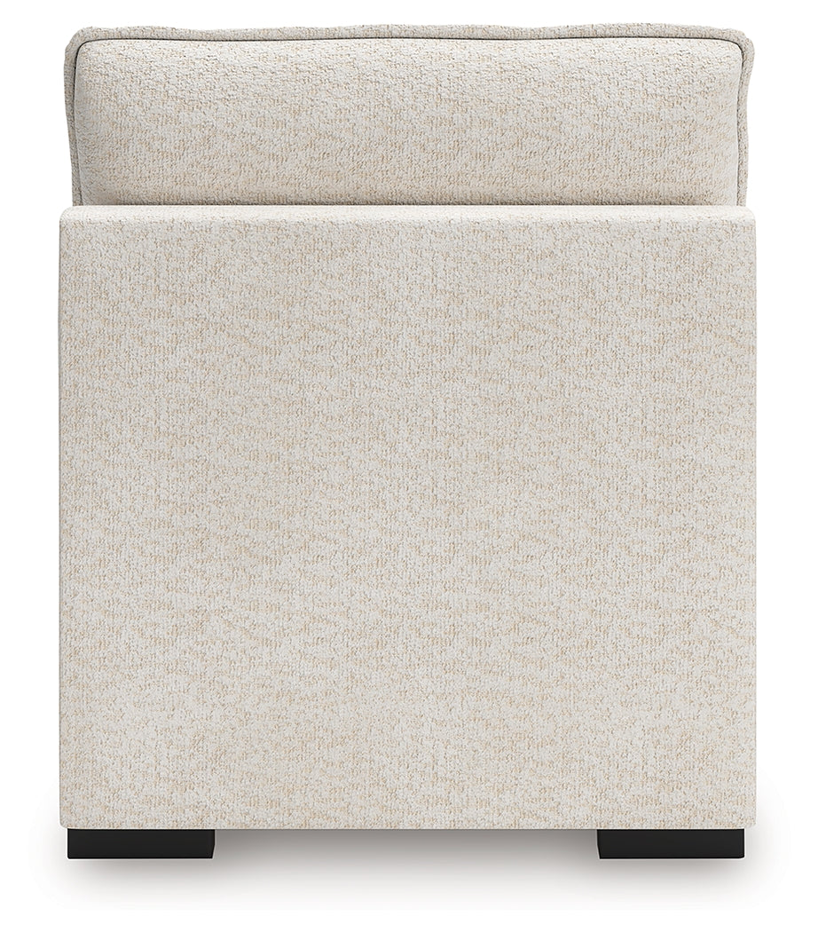 Donelson Creek Vanilla 5-Piece Sectional and 2 Oversized Ottomans