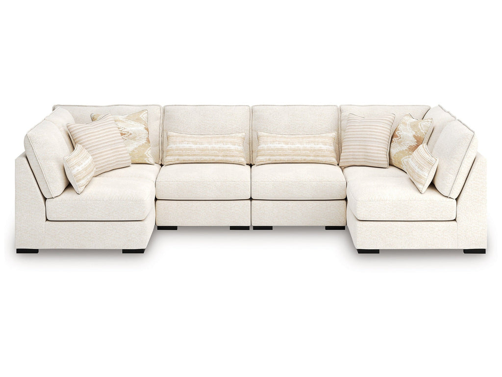 Donelson Creek Vanilla 6-Piece Sectional