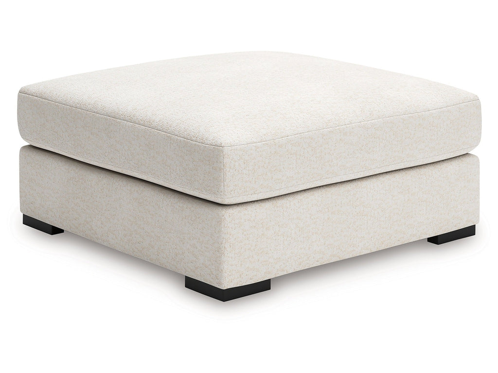 Donelson Creek Vanilla Oversized Accent Ottoman
