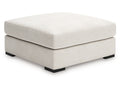 Donelson Creek Vanilla Oversized Accent Ottoman