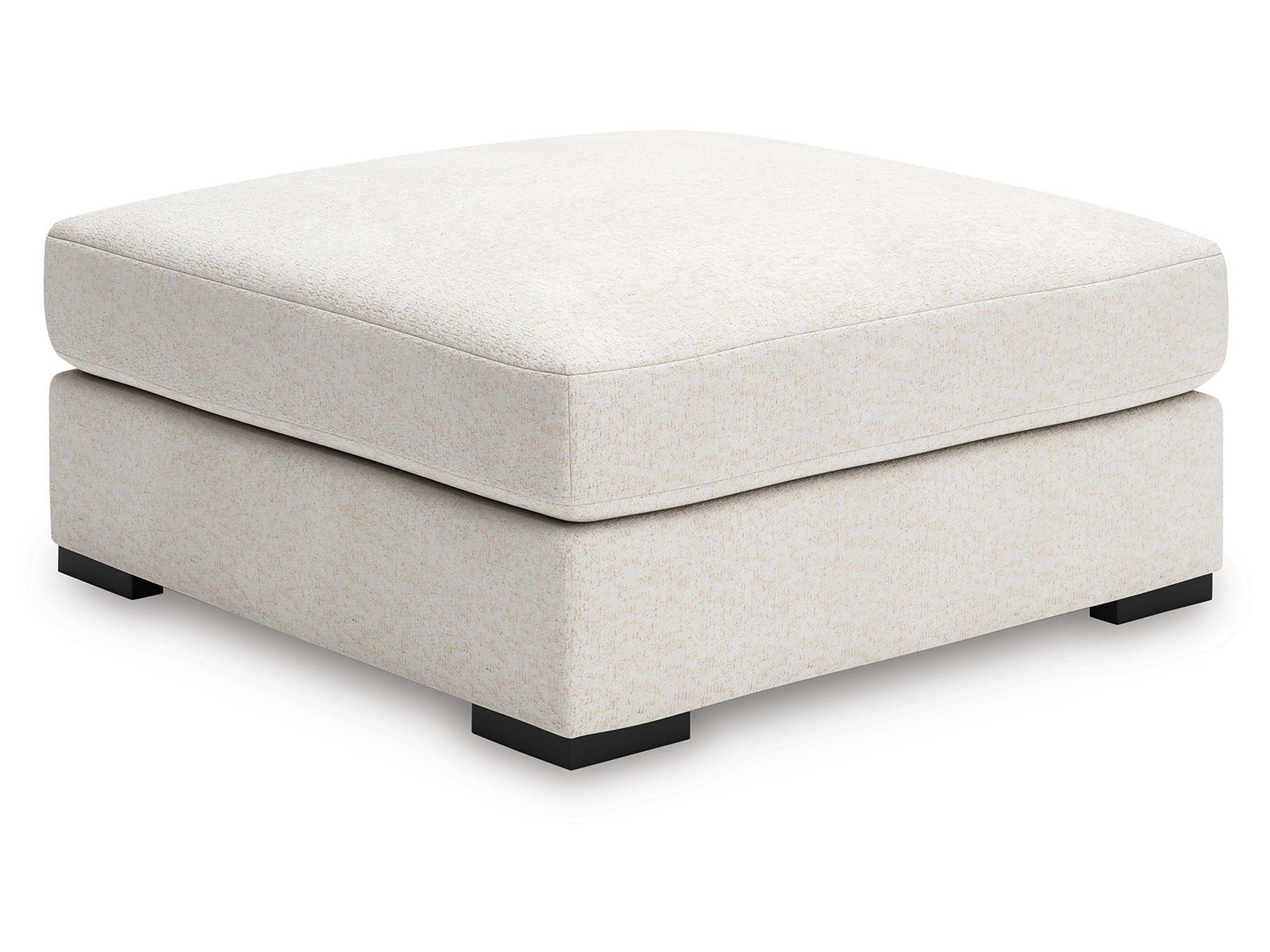 Donelson Creek Vanilla Oversized Accent Ottoman