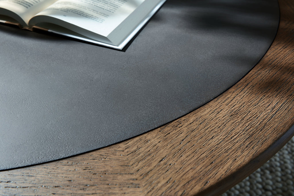 Dontayne Warm Brown Coffee Table