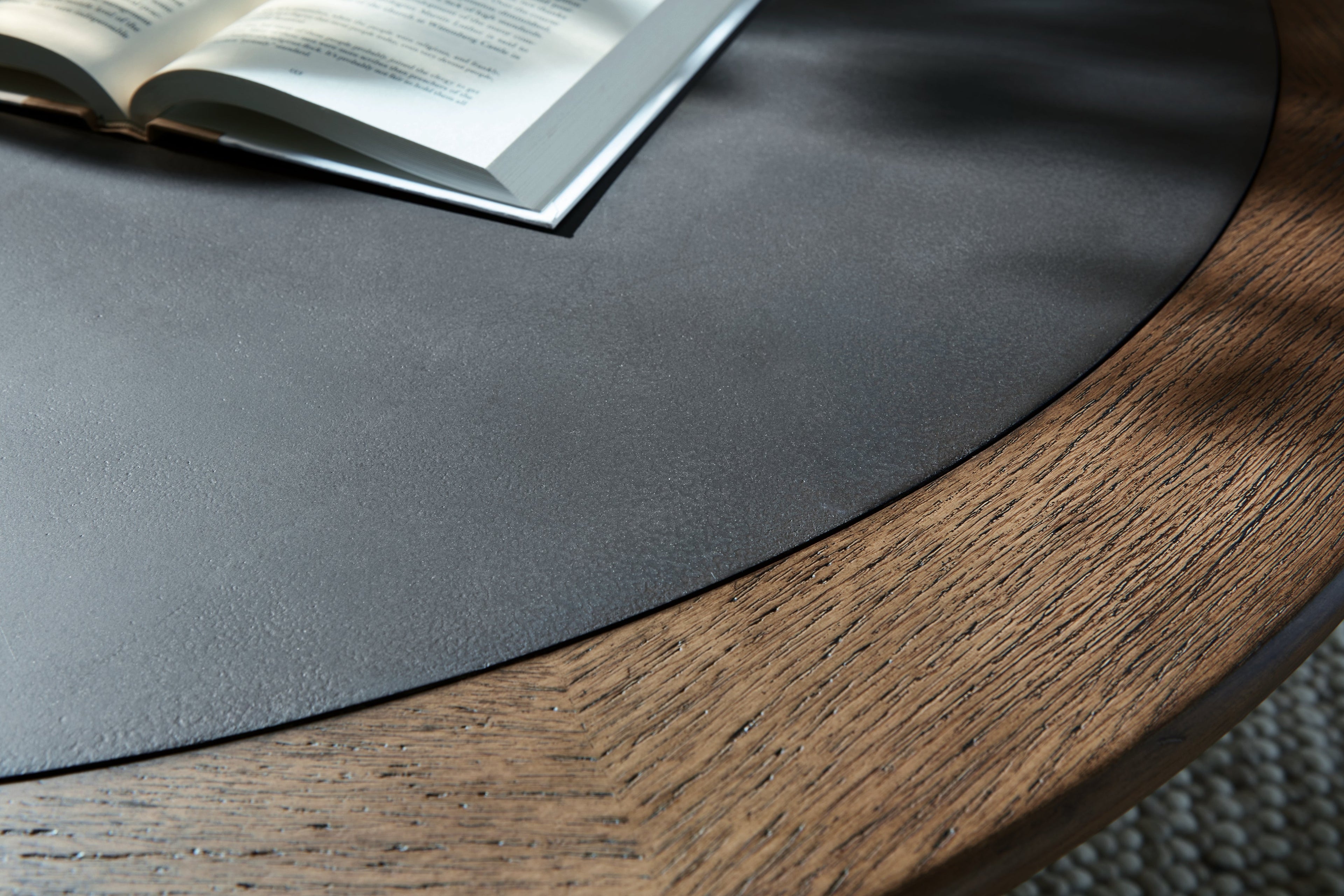 Dontayne Warm Brown Coffee Table