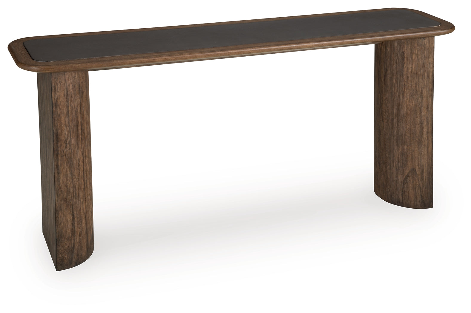 Dontayne Warm Brown Sofa Table