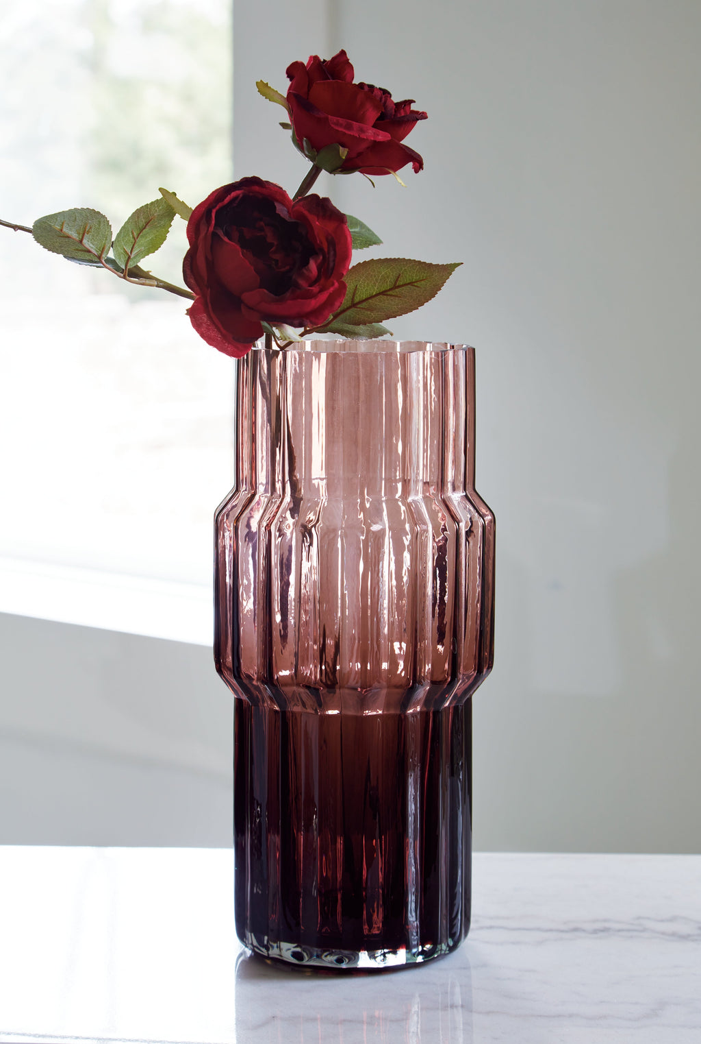 Dorlow Mauve Vase 6"