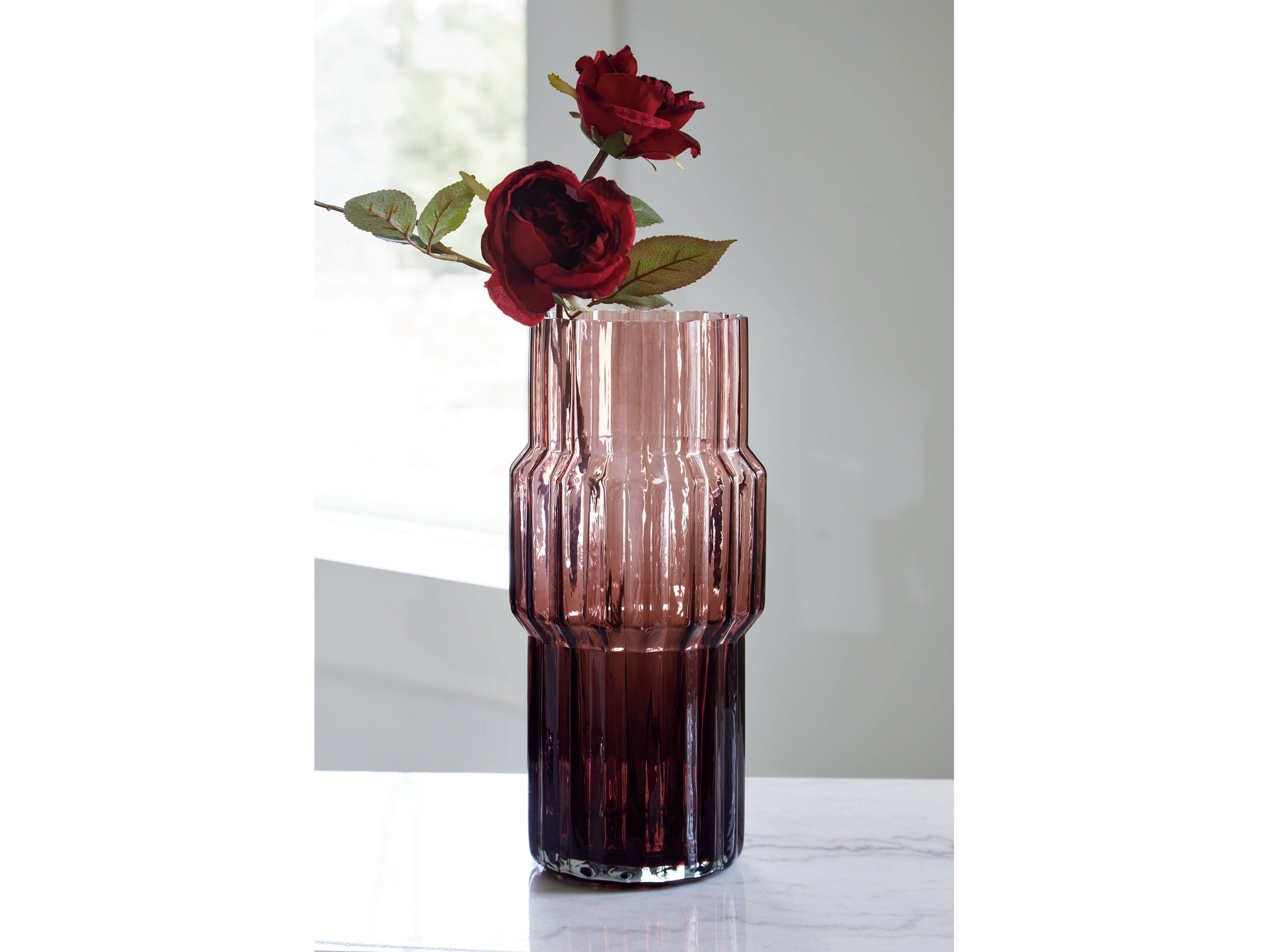 Dorlow Mauve Vase (Set of 2) (13.58"H)