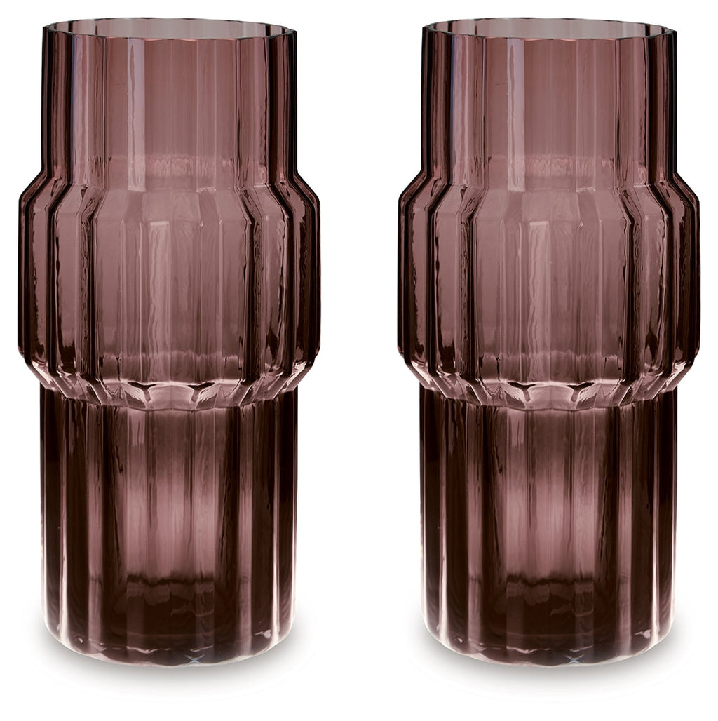 Dorlow Mauve Vase (Set of 2) (13.58"H)