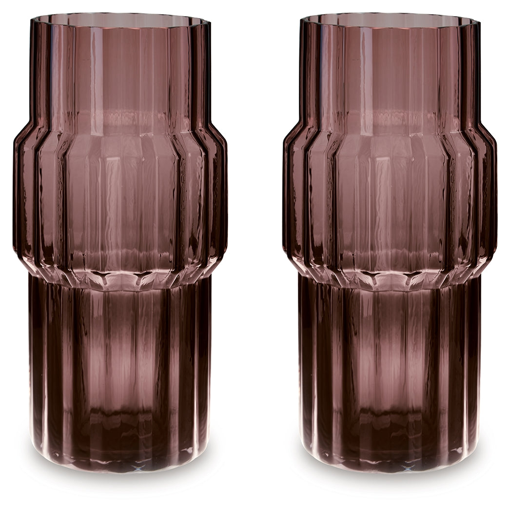 Dorlow Mauve Vase (Set of 2) (13.58"H)