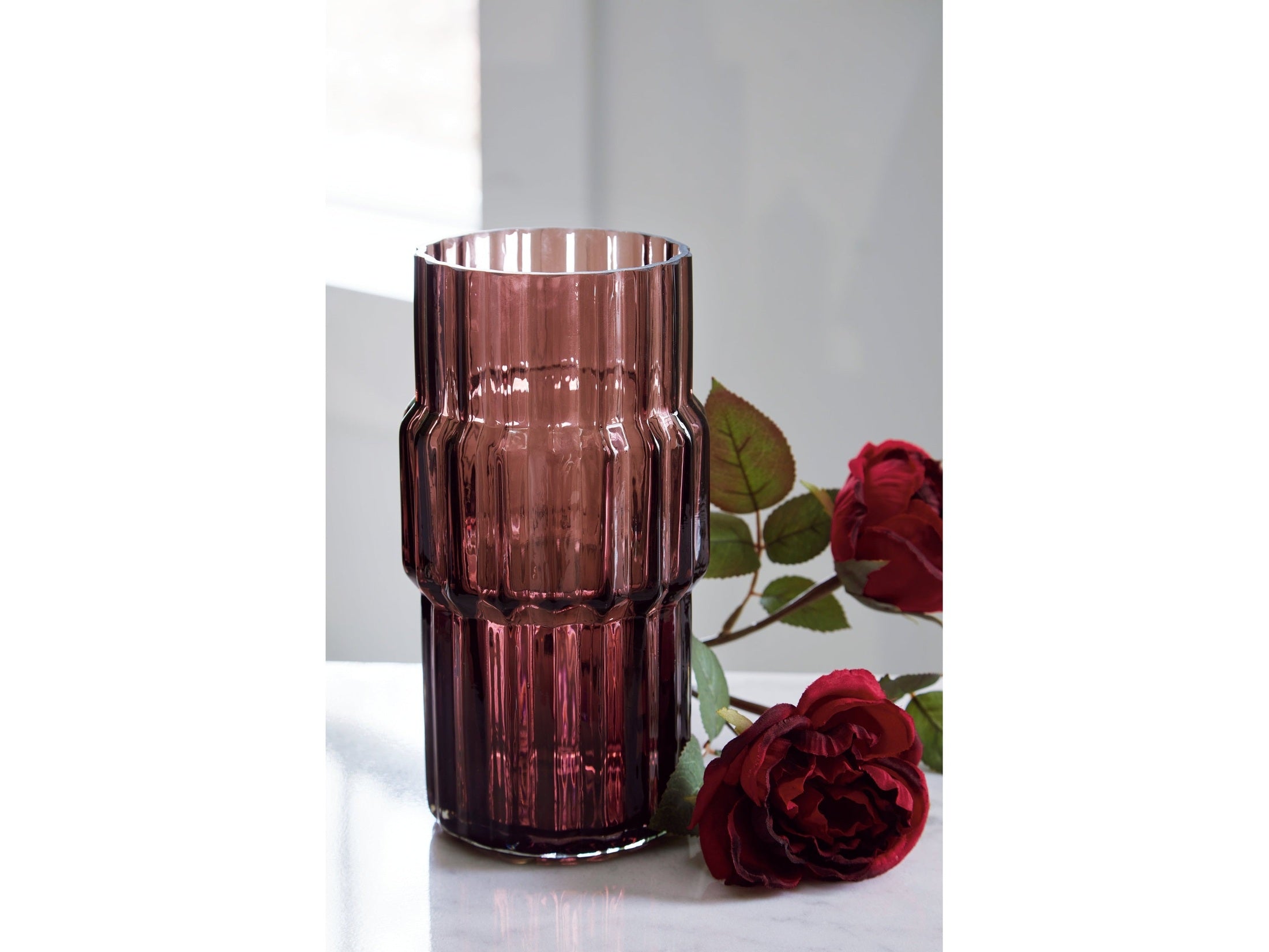Dorlow Mauve Vase (Set of 2) (9.25"H)