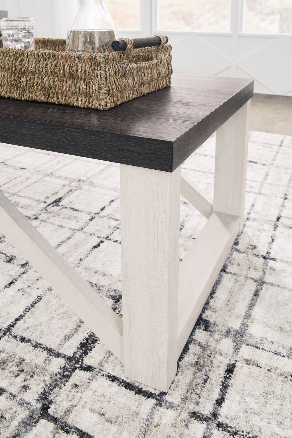 Dorrinson Antique White Occasional Table Set (Set of 3)
