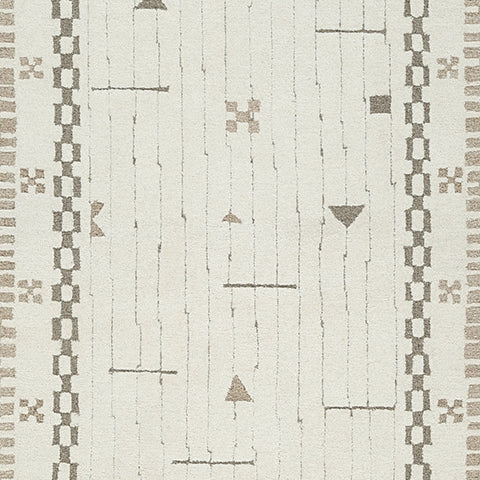 Dot Cream/Brown/Taupe Medium Rug
