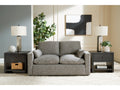 Dramatic Granite Fabric Loveseat