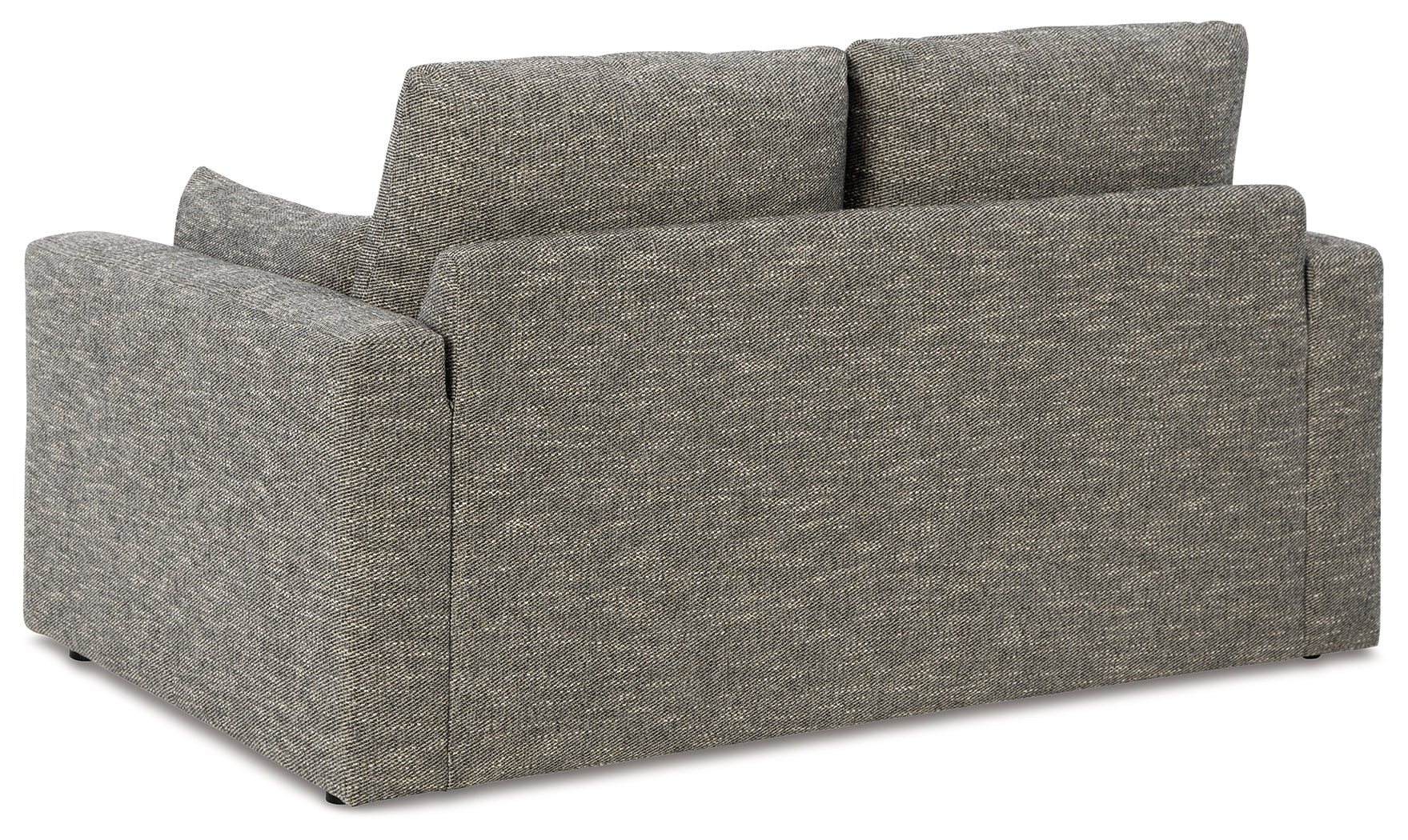Dramatic Granite Fabric Loveseat