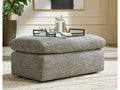 Dramatic Granite Ottoman