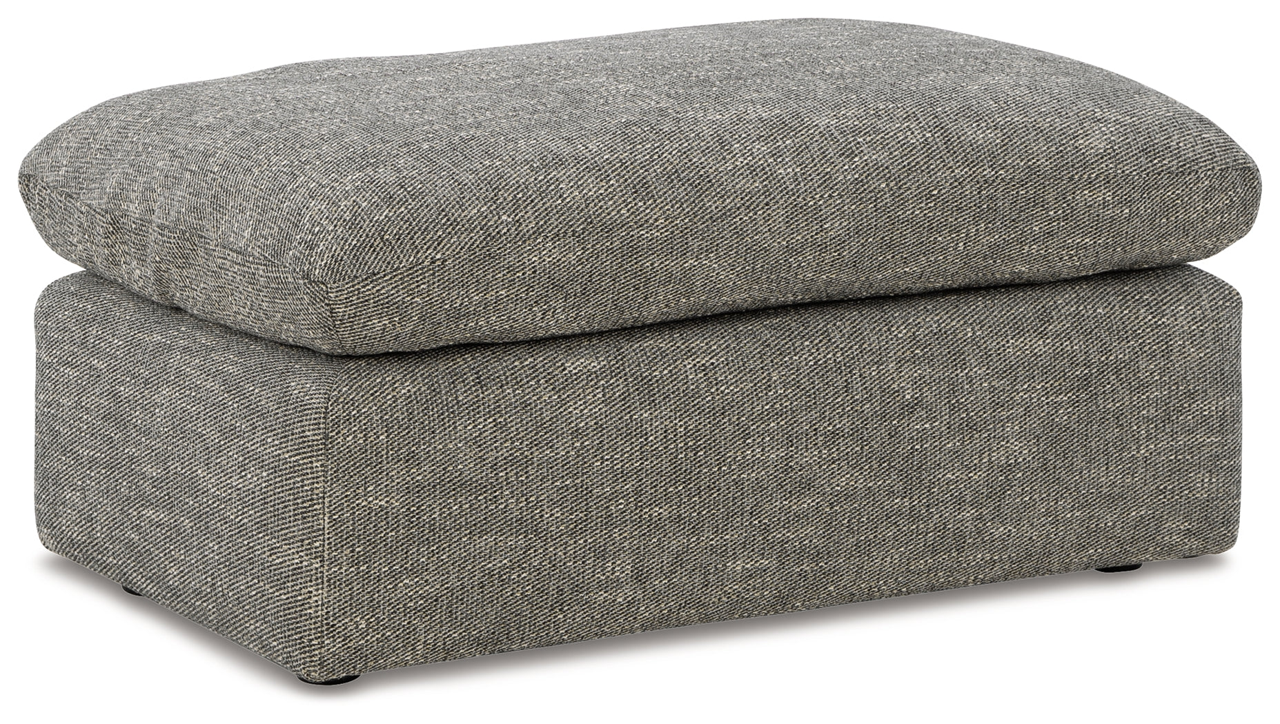 Dramatic Granite Ottoman