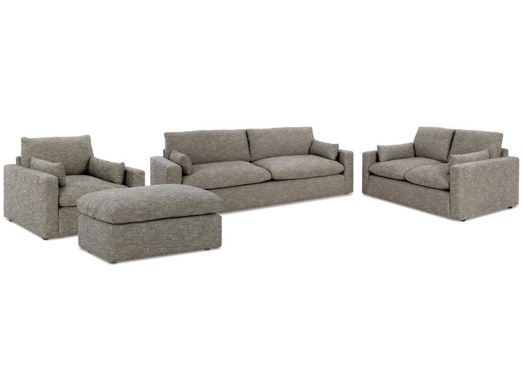 Dramatic Granite Sofa, Loveseat, Chair and Ottoman