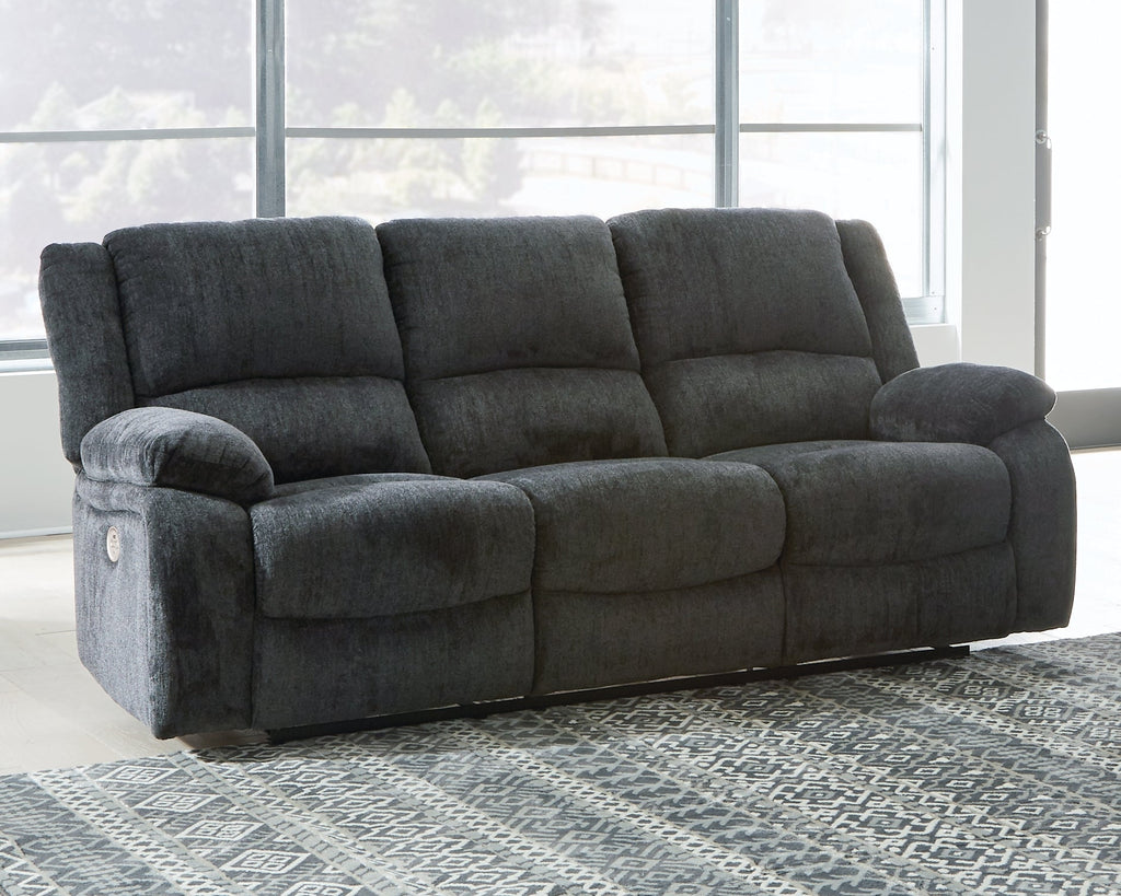 Draycoll Slate Power Reclining Sofa